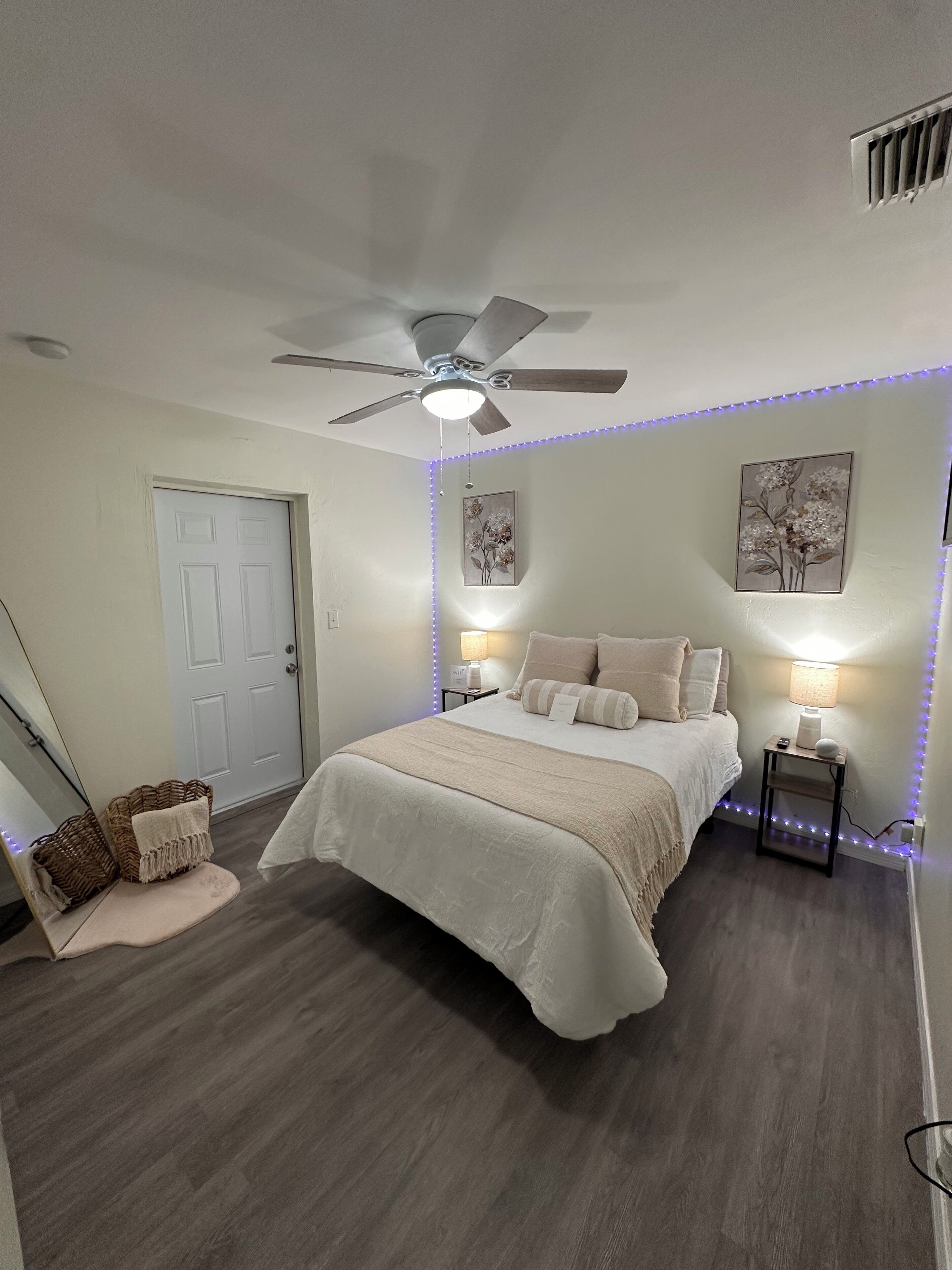 1 bedroom, iron/ironing board, free WiFi, bed sheets