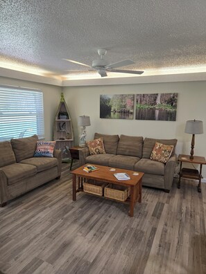 Smart TV, fireplace - New listing Pet friendly home with Rainbow River access via private comm. park (Dunnellon)
