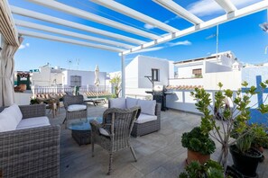Terrace/patio - Townhouse, Old Town, Nerja (Nerja)