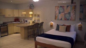 1 makuuhuone, tallelokero huoneessa, ilmainen Wi-Fi, vuodevaatteet