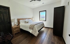 1 bedroom, in-room safe, iron/ironing board, travel cot