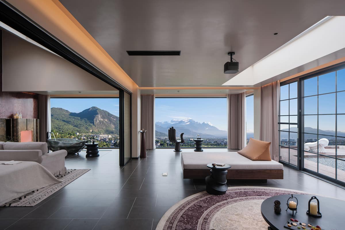 Luxury-Suite, Bergblick