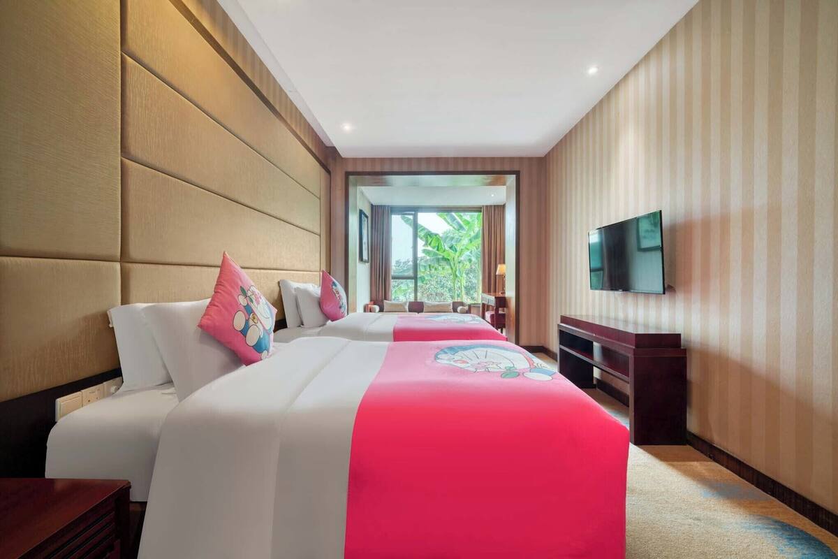 Ropa de cama de alta calidad y escritorio 