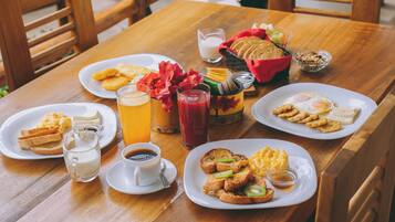 Free daily local cuisine breakfast