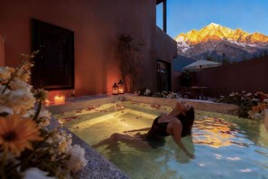 Quarto casal superluxo | Terraço/pátio