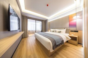 Business Single Room | Desk, laptop workspace, free WiFi - Aidi Ecommunity Apartment (Shenzhen)