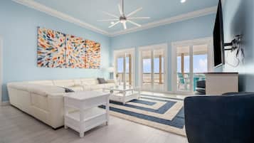 Ferienhaus, 4 Schlafzimmer | Wohnbereich