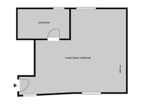Floor plan - Blueground | Fitzrovia, view, nr British Museum (London)