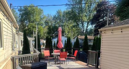 Family Home with plenty of parking and long stay friendly. Fenced in Yard.