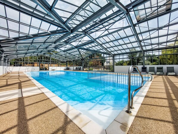Indoor pool, a heated pool