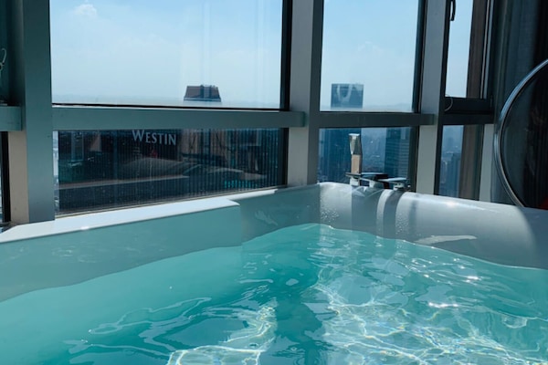 Chambre Double Confort, vue fleuve | Salle de bain