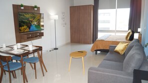 Interior - Lux Loft Apt Rio Santa Lucia King size, Swim Pool, Free Parking, Gym, Kids Club (Monterrey)