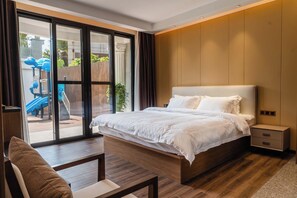 Suite Deluxe, 3 chambres, animaux de compagnie interdits, vue jardin
