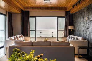 Penthouse Deluxe, 4 chambres, animaux de compagnie interdits, vue plage