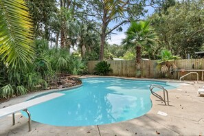 Alberca al aire libre 