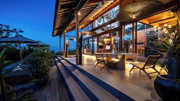 Luxury Villa, 3 Bedrooms, Patio, Ocean View | Terrace/patio
