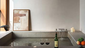 Deluxe Double Room, 1 Double Bed, Private Bathroom, Canal View | Bathroom | Hair dryer, towels, soap, shampoo