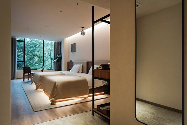 Superior-Zweibettzimmer, Blick auf den Innenhof | Kostenloses WLAN