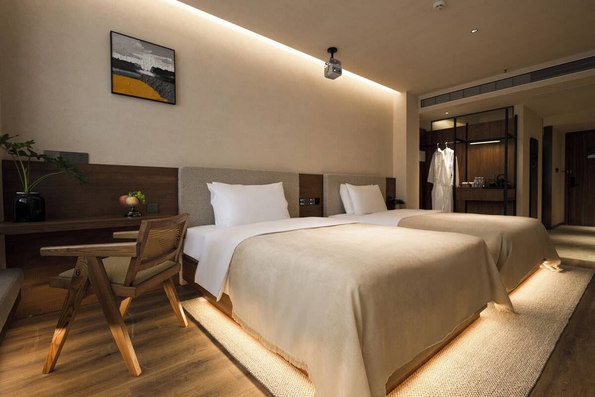 Chambres insonorisées, Wi-Fi gratuit