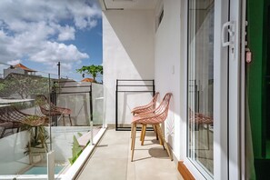 Deluxe Villa, 2 Bedrooms, Patio, Pool View | Balcony