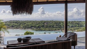 Villa, 3 habitaciones, vistas al mar | Zona de estar