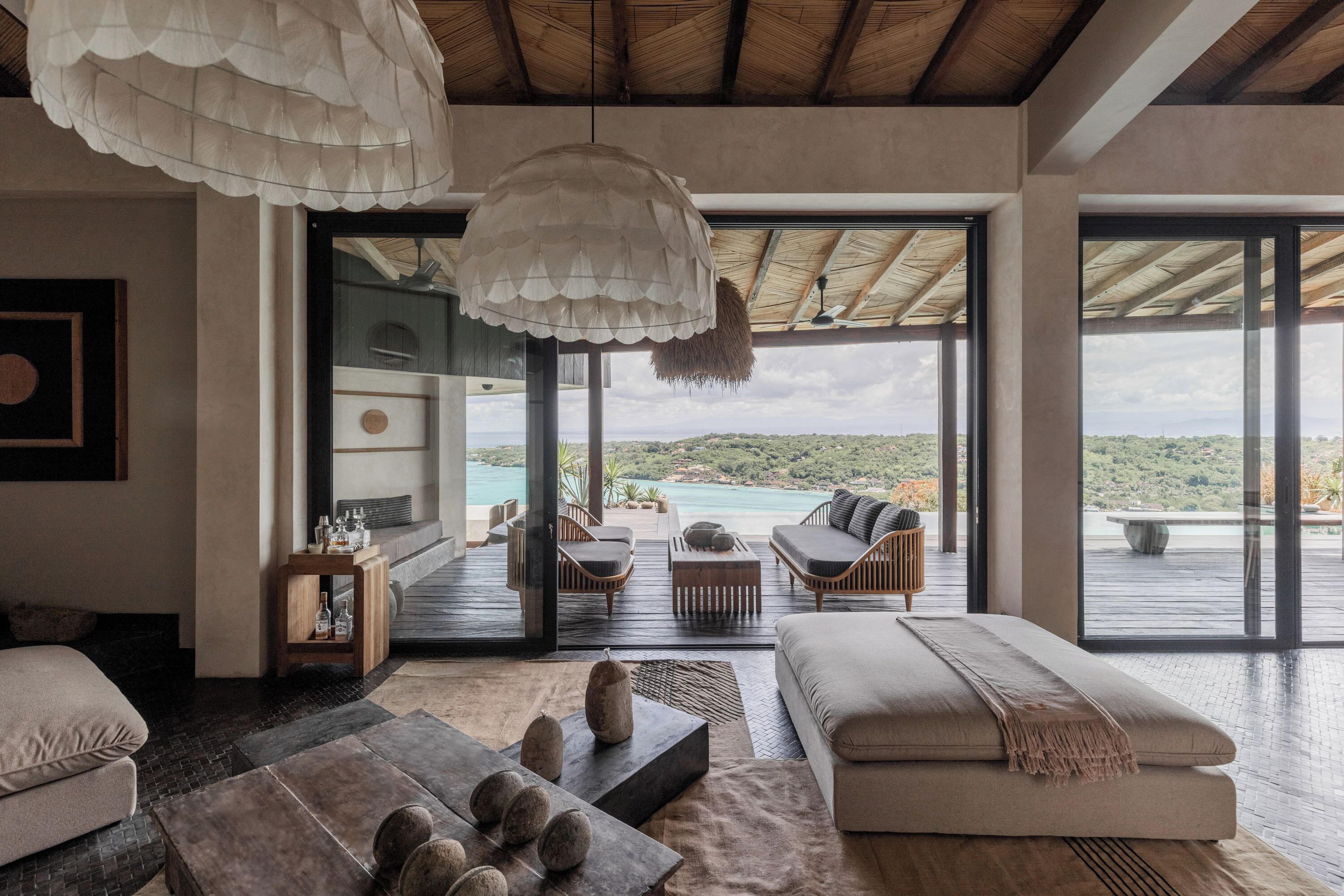 Villa de lujo, 3 habitaciones, vistas al mar | Zona de estar