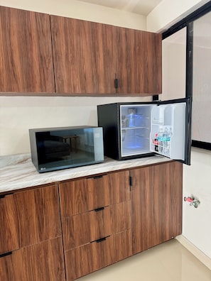Appartement Confort, patio | Cuisine privée