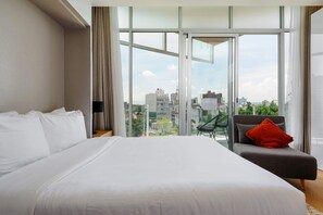 Apartment | 1 bedroom - w Fantastic Loft w/ Perfect View in Roma Norte (Mexico City)