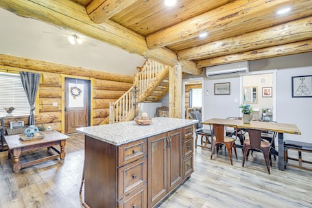Interior. Explore Uintah Basin: 'Rustic Cliff Ranch A' Cabin