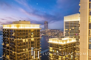 View from property - LUX The Marina Vista Beachfront Suite 5 (Dubai)