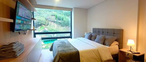 Cortinas blackout y sistema de insonorización