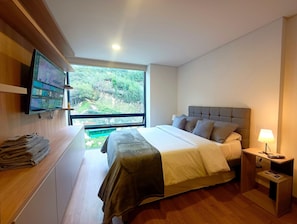 Blackout curtains, soundproofing, iron/ironing board, free WiFi