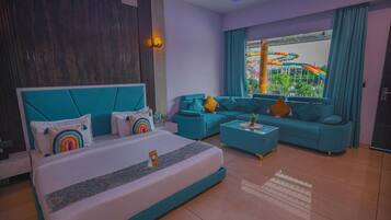 Chambre Double « Premier », vue piscine