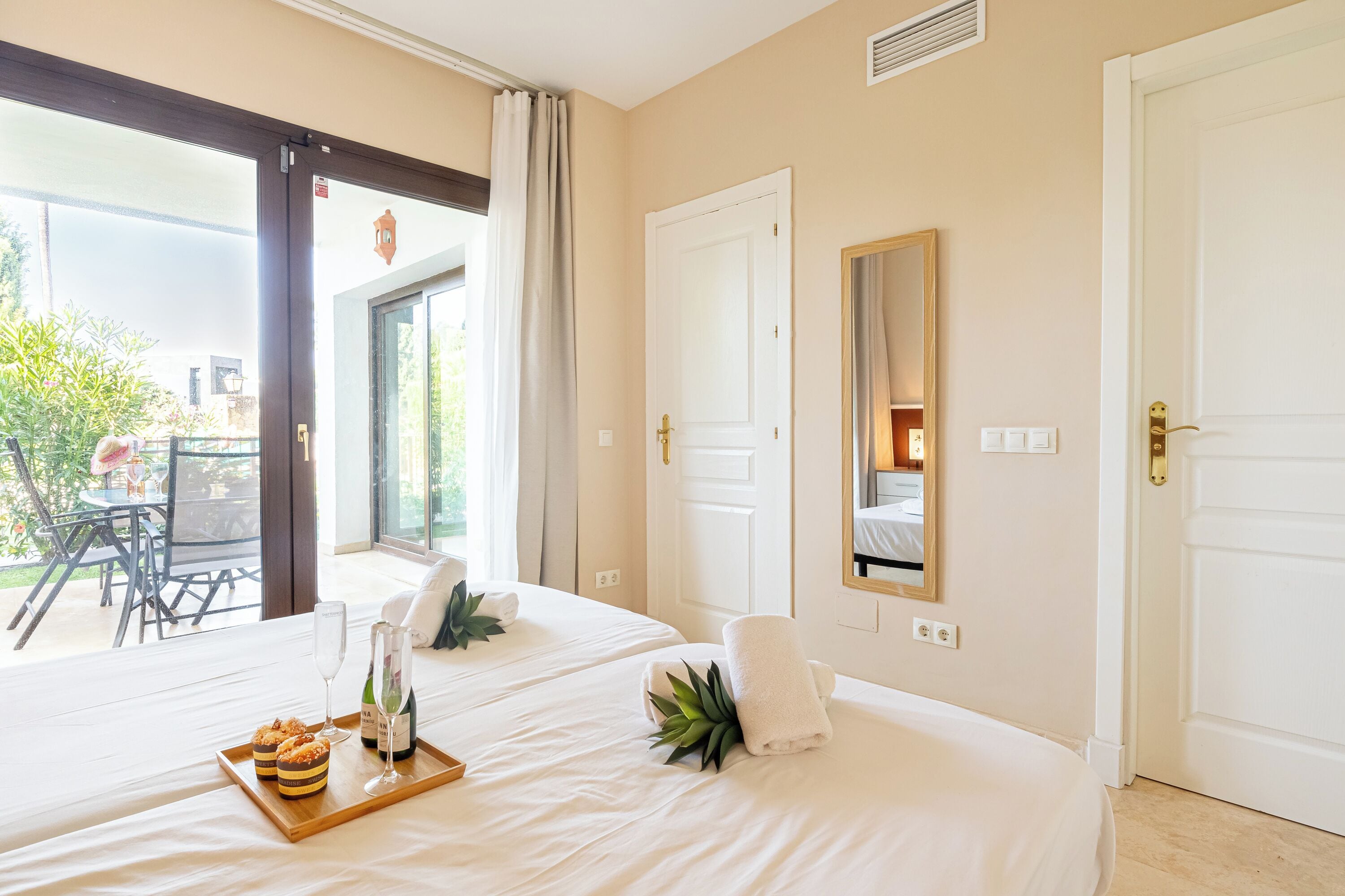Appartement Familial, plusieurs chambres, côté montagne (Mijas Golf 1-Bedr, Terrace & shared)