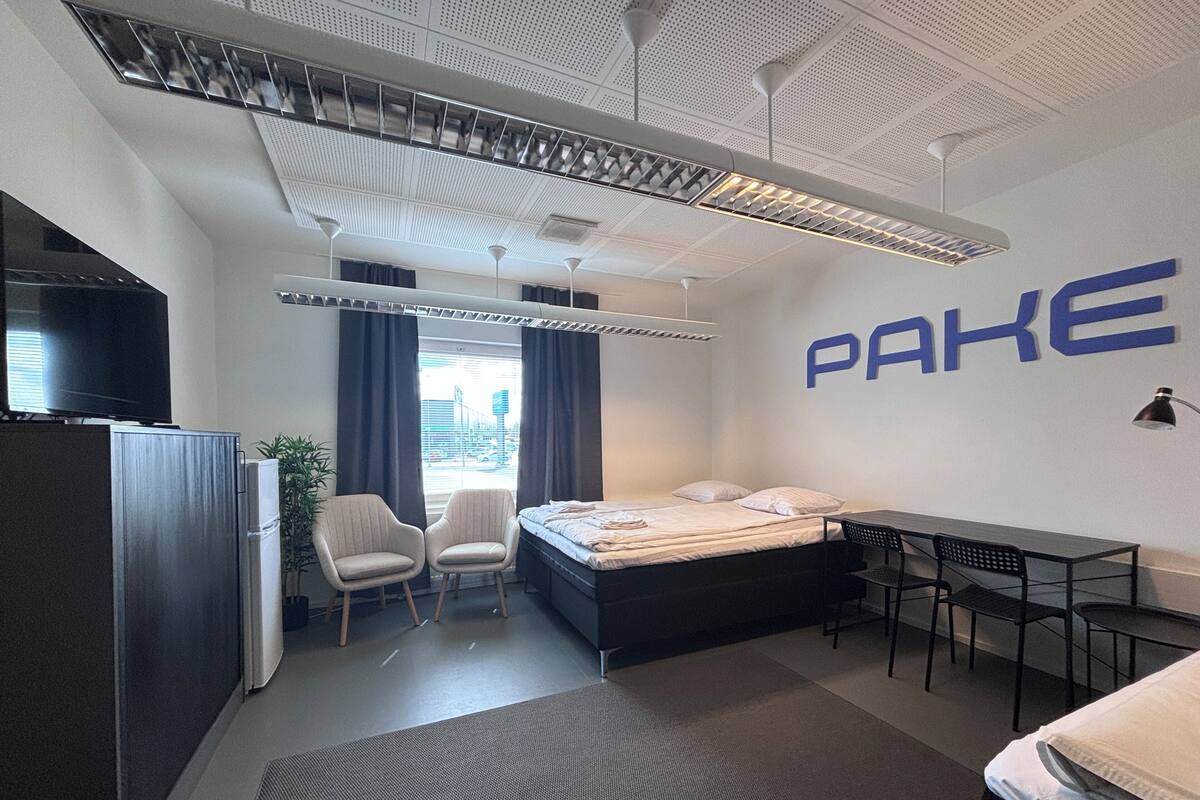 Standard Triple Room, Courtyard View | Desk, laptop workspace, blackout drapes, soundproofing