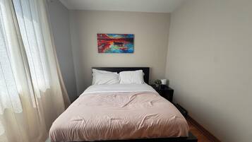 2 habitaciones, tabla de planchar con plancha y wifi gratis