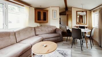 Fernseher, Kamin