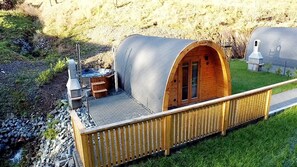 Nhà gỗ Deluxe, quang cảnh sông | Truy cập Internet không dây miễn phí