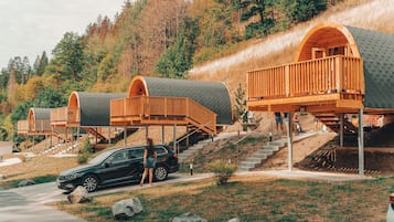 Superior-chalet, jokinäköala | Ilmainen Wi-Fi