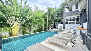 Pool - TREE - 4 BDR - MAENAM (Ko Samui)