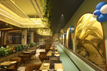 Restaurant. Govind Palace Restaurant and Resort