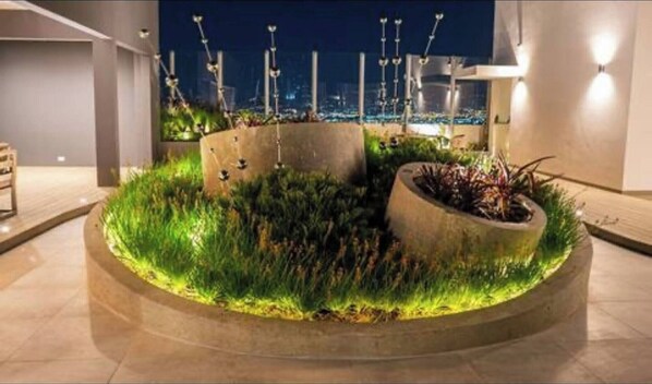 Overnatningsstedets område