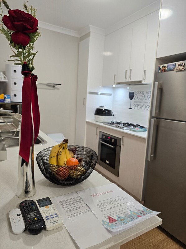 Microwave, oven, stovetop, toaster