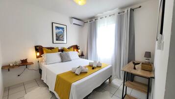 2 habitaciones, tabla de planchar con plancha y wifi gratis