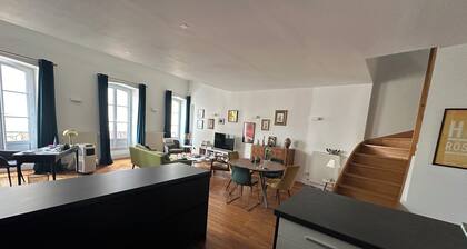 Superbe appartement duplex cosy-chic en plein cĆur de MĂącon