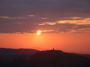 Vistas al campo desde el alojamiento