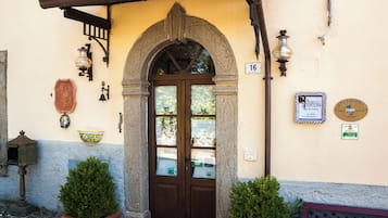 Overnatningsstedets facade