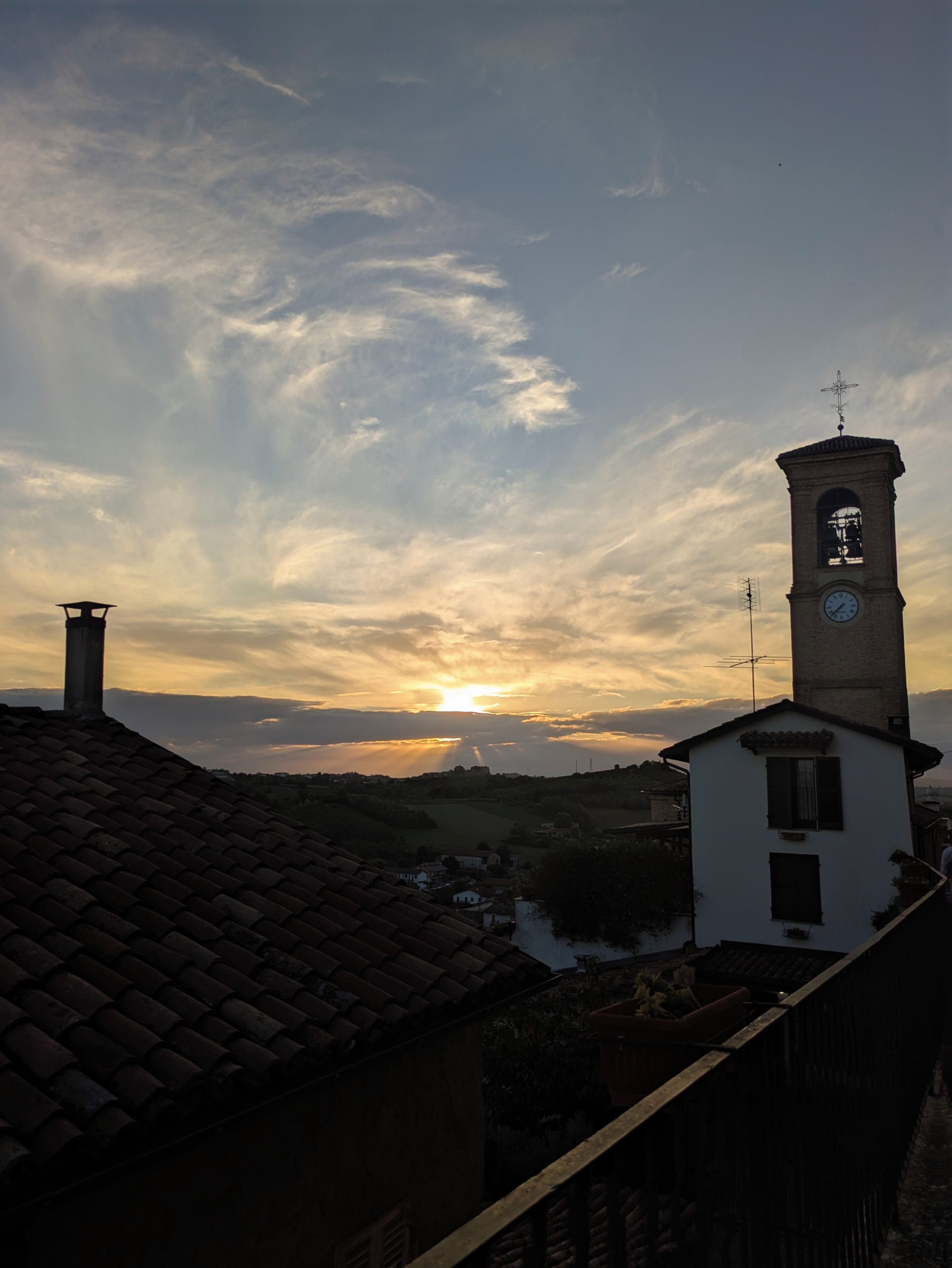 Vue depuis l’hébergement
