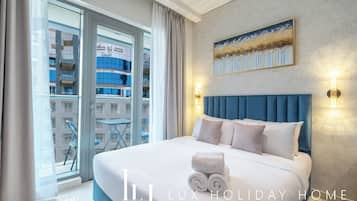 Studio, Balcony, Partial Sea View | Blackout drapes, iron/ironing board, free WiFi