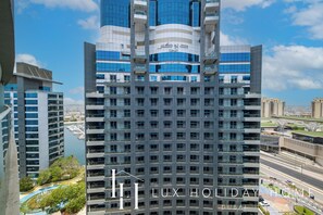 Studio, Balcony, Partial Sea View | View from room - LUX The Seven Res Palm Studio (Dubai)